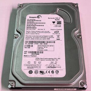 Seagate BarraCuda 7200.10 ST3160815AS 160GB 7200 RPM 8MB Cache SATA 3.5" HDD